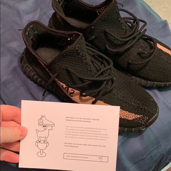 buying used yeezys from goat